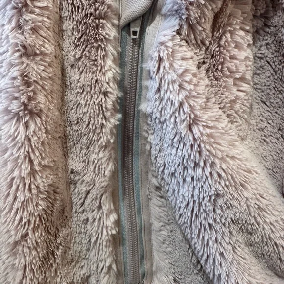 FP Movement - pink fluffy hoodie, half-zip - Picture 8 of 9